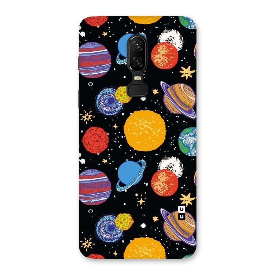 Designer Planets Back Case for OnePlus 6