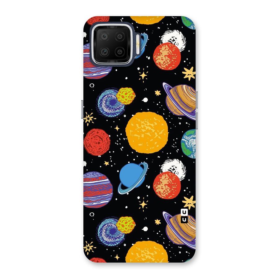 Designer Planets Back Case for Oppo F17
