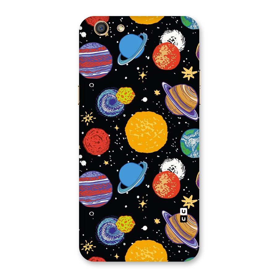 Designer Planets Back Case for Oppo F3