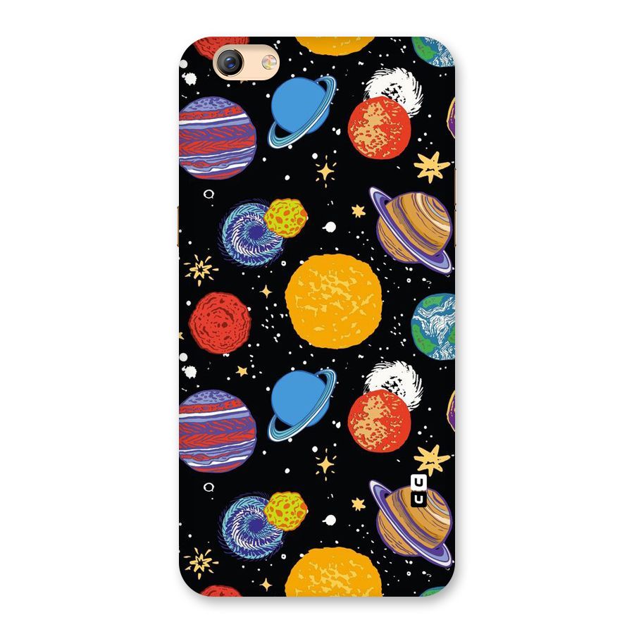 Designer Planets Back Case for Oppo F3 Plus