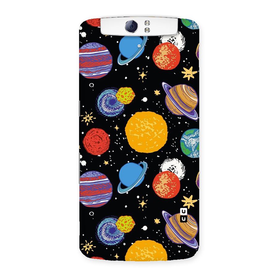 Designer Planets Back Case for Oppo N1
