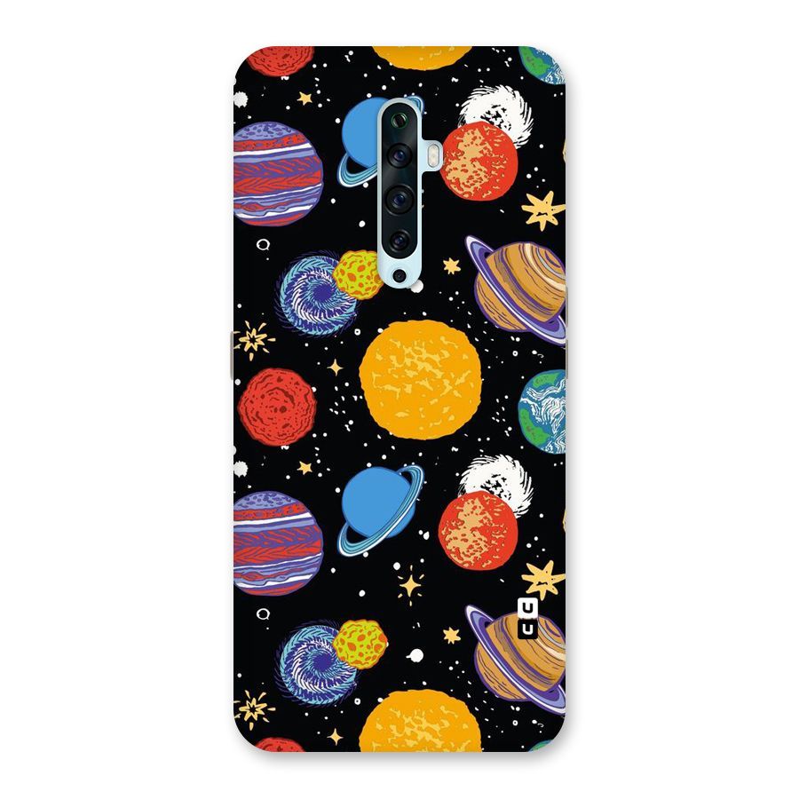 Designer Planets Back Case for Oppo Reno2 Z