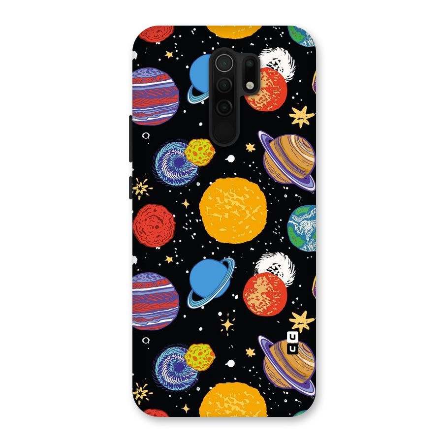 Designer Planets Back Case for Poco M2
