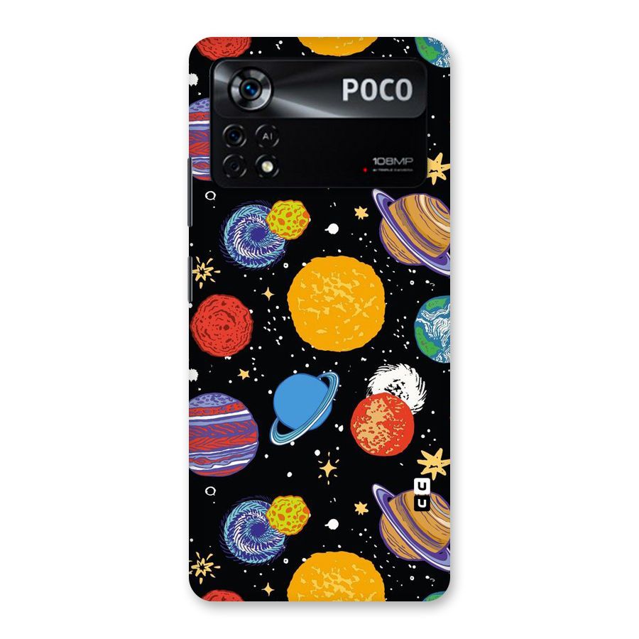 Designer Planets Back Case for Poco X4 Pro 5G
