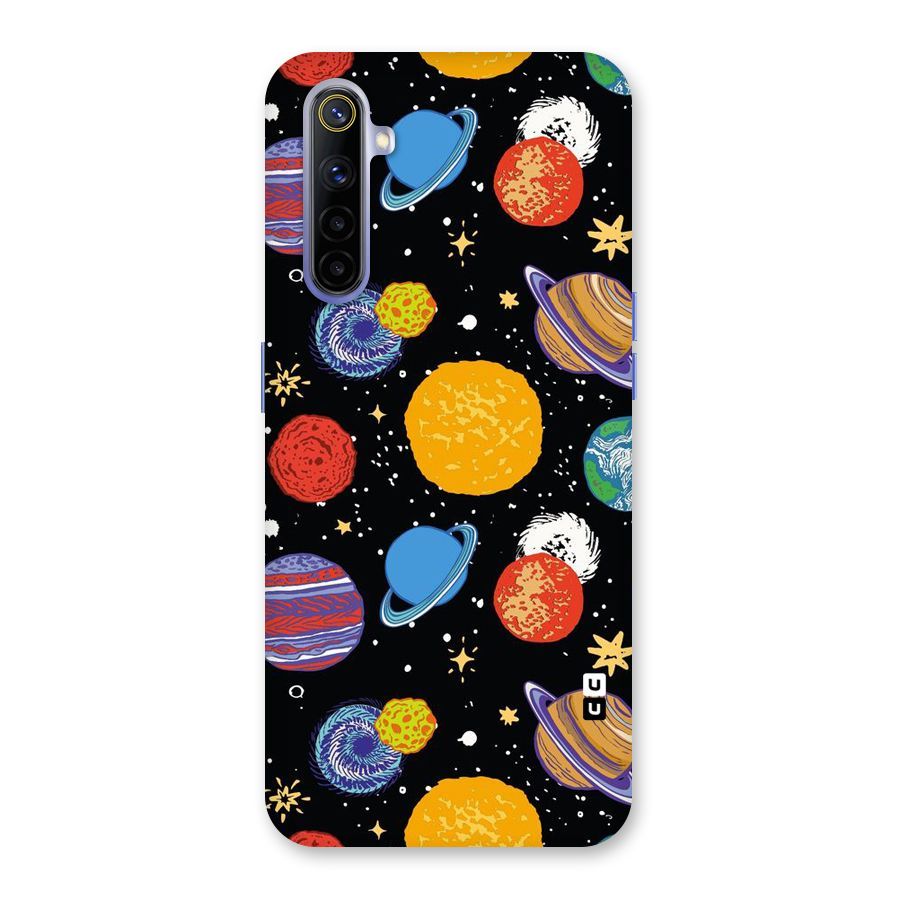 Designer Planets Back Case for Realme 6i