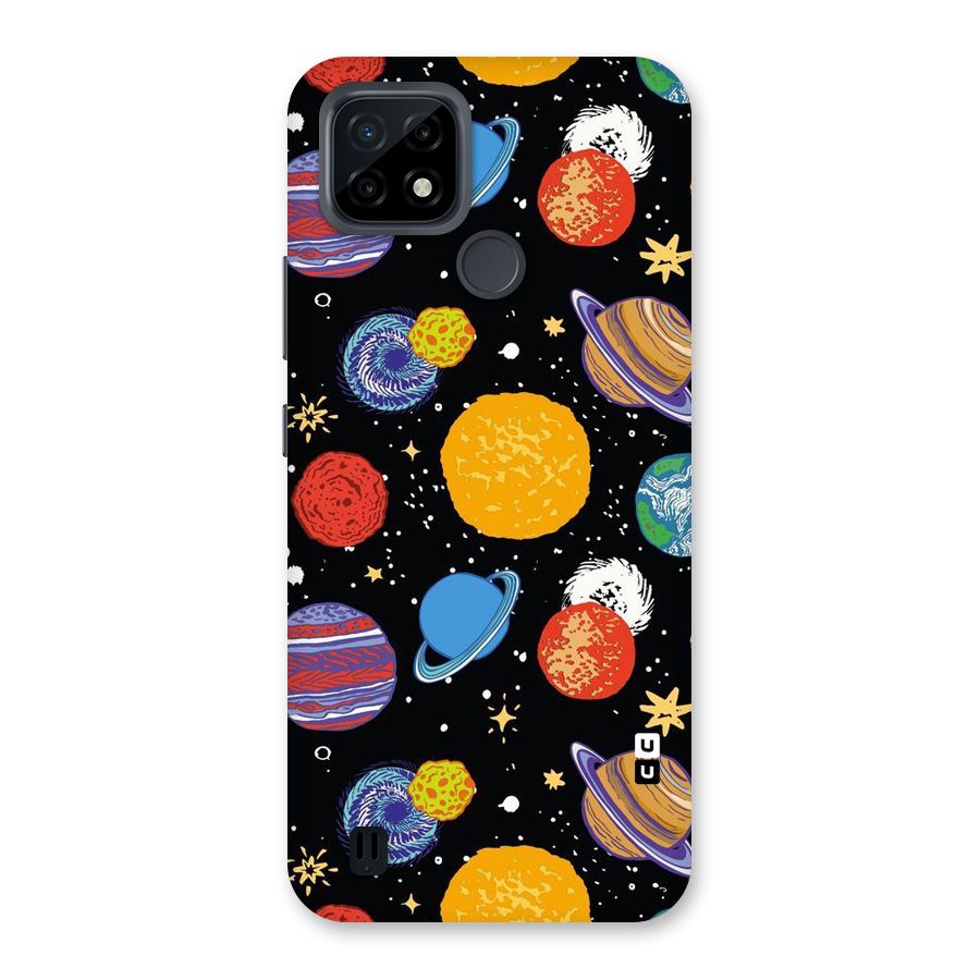 Designer Planets Back Case for Realme C21