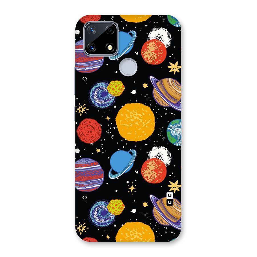 Designer Planets Back Case for Realme Narzo 20