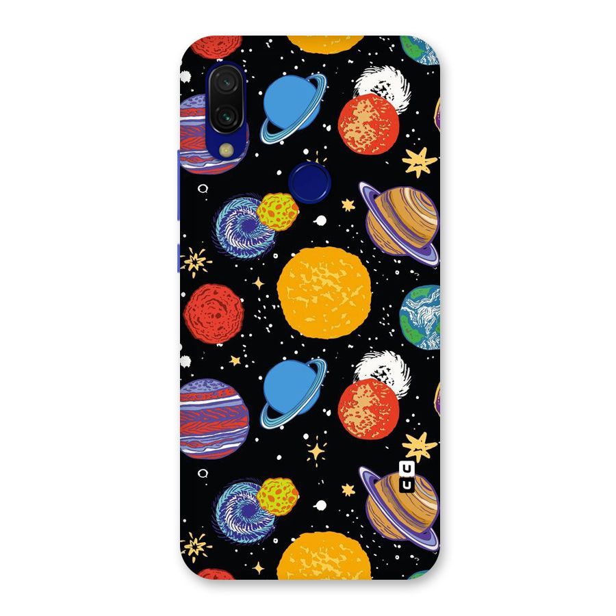Designer Planets Back Case for Redmi 7