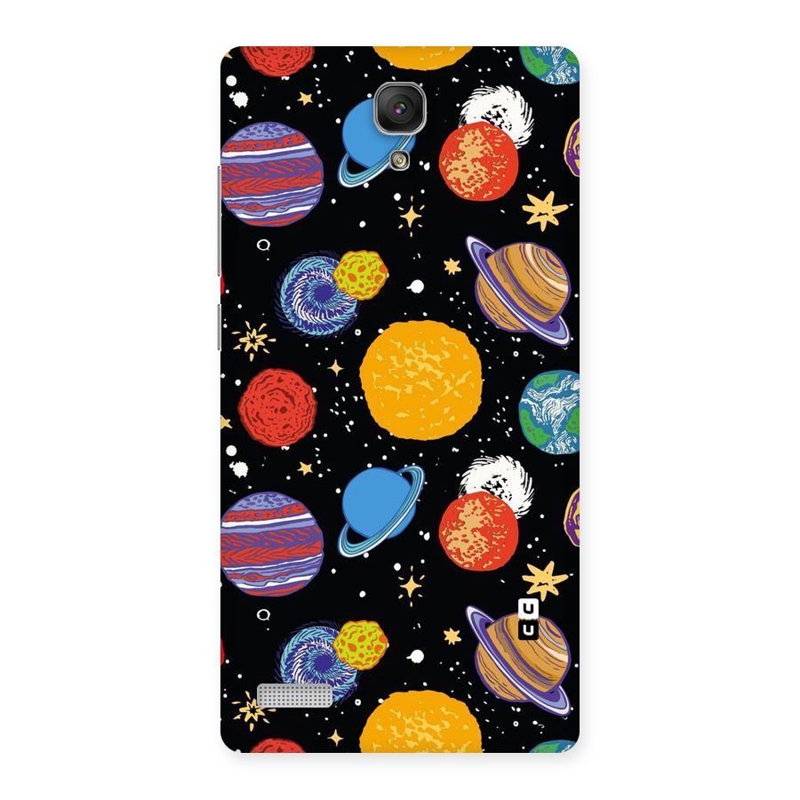 Designer Planets Back Case for Redmi Note