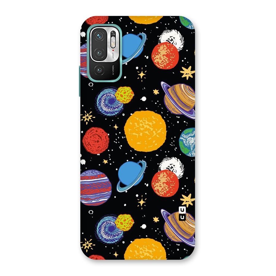 Designer Planets Back Case for Redmi Note 10T 5G