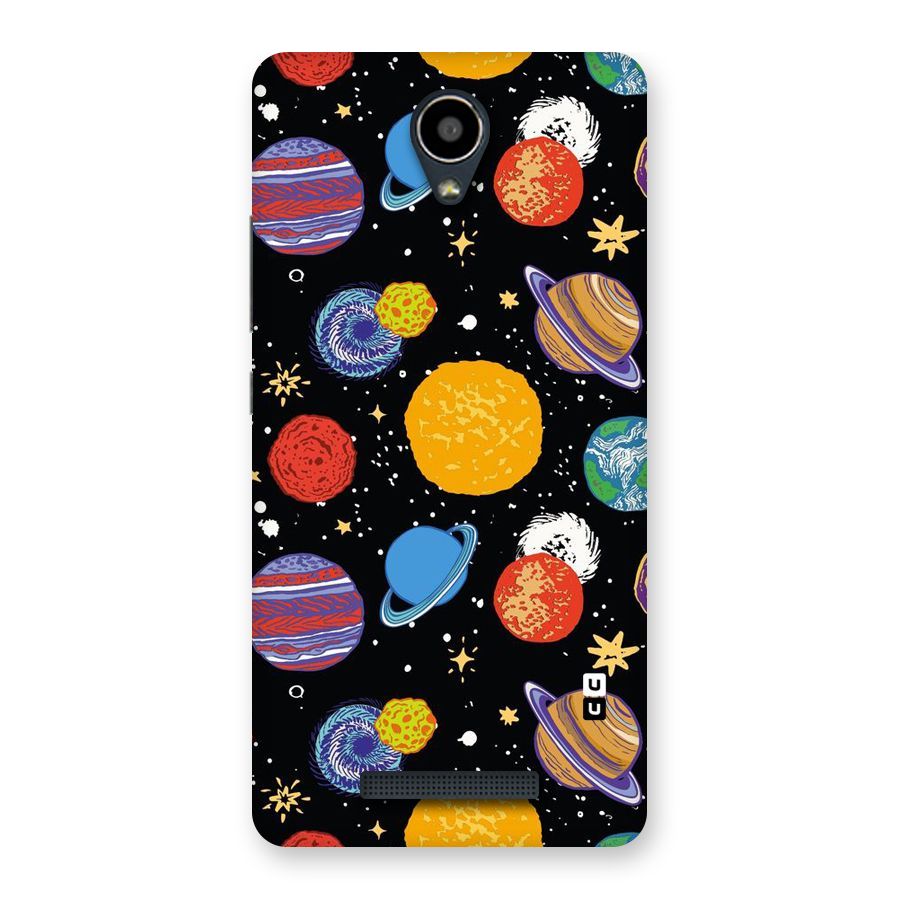 Designer Planets Back Case for Redmi Note 2