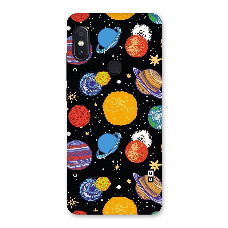 Designer Planets Back Case for Redmi Note 5 Pro