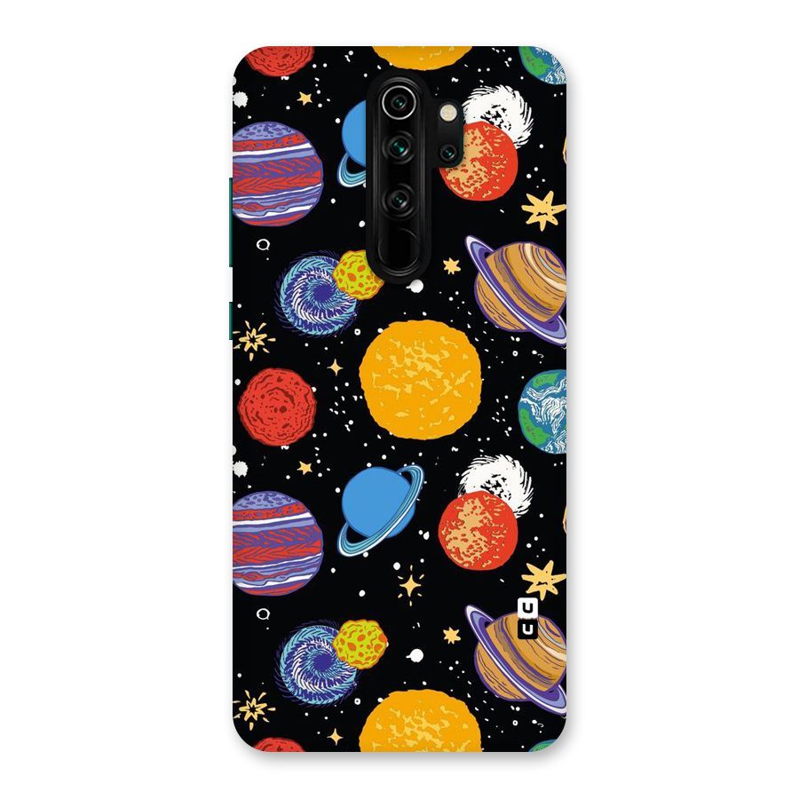 Designer Planets Back Case for Redmi Note 8 Pro