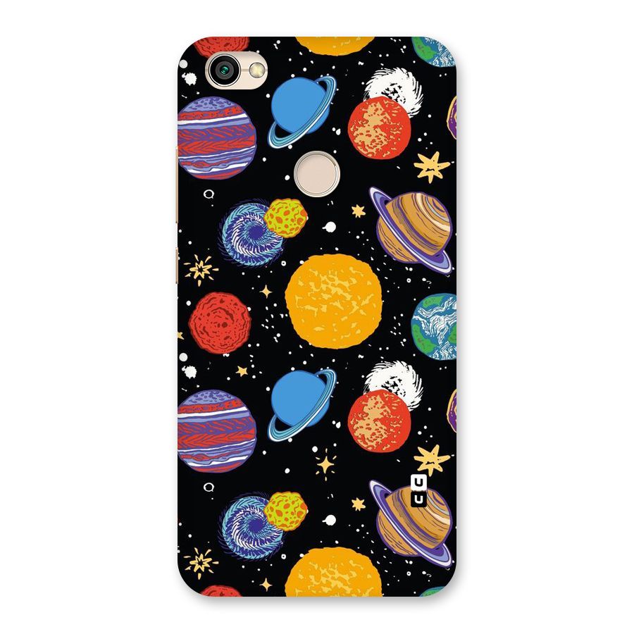 Designer Planets Back Case for Redmi Y1 2017