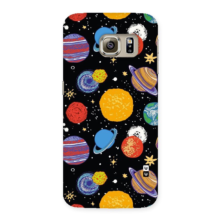 Designer Planets Back Case for Samsung Galaxy S6 Edge