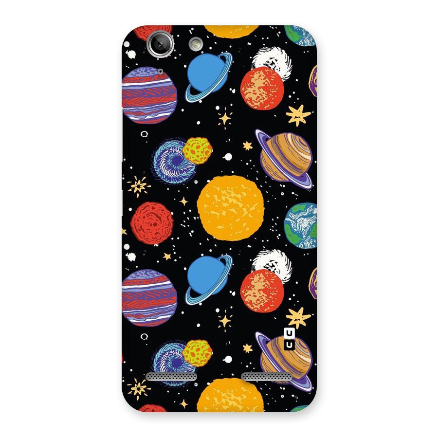 Designer Planets Back Case for Vibe K5 Plus