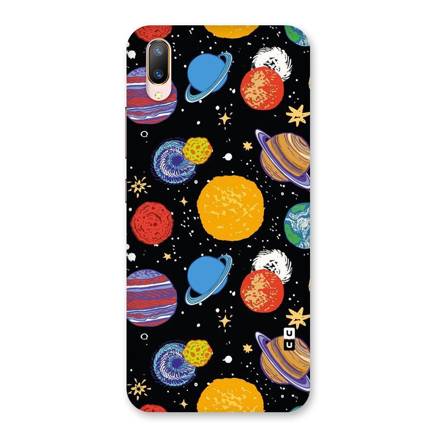 Designer Planets Back Case for Vivo V11 Pro