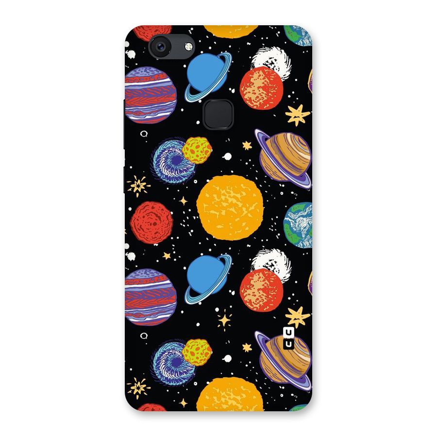 Designer Planets Back Case for Vivo V7 Plus