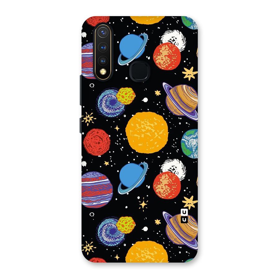 Designer Planets Back Case for Vivo Y19