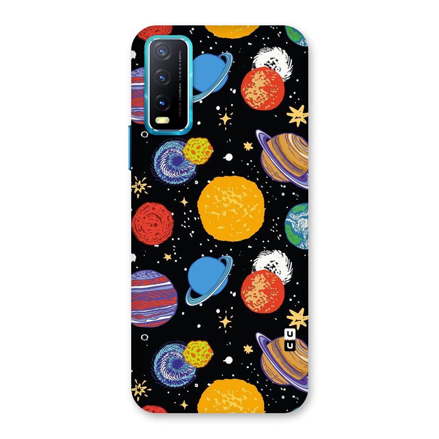 Designer Planets Back Case for Vivo Y20