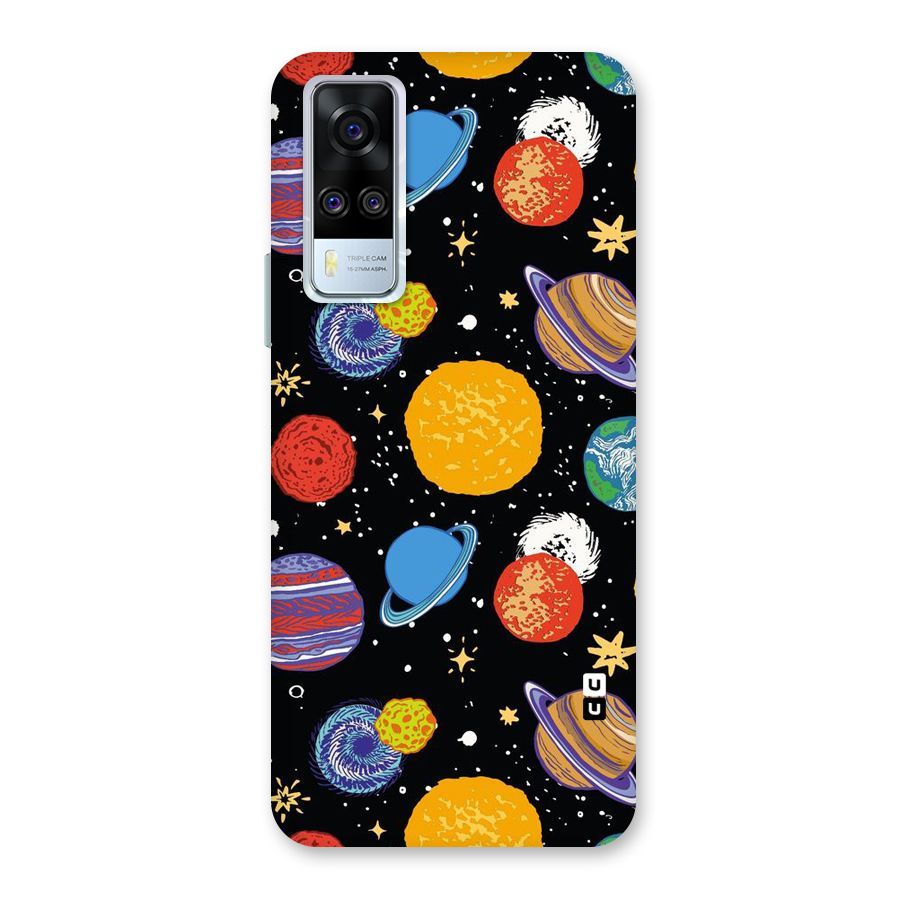 Designer Planets Back Case for Vivo Y31