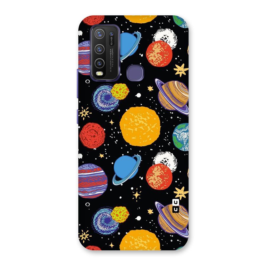 Designer Planets Back Case for Vivo Y50