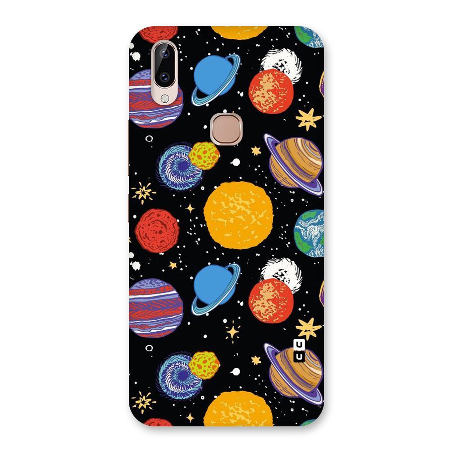 Designer Planets Back Case for Vivo Y83 Pro