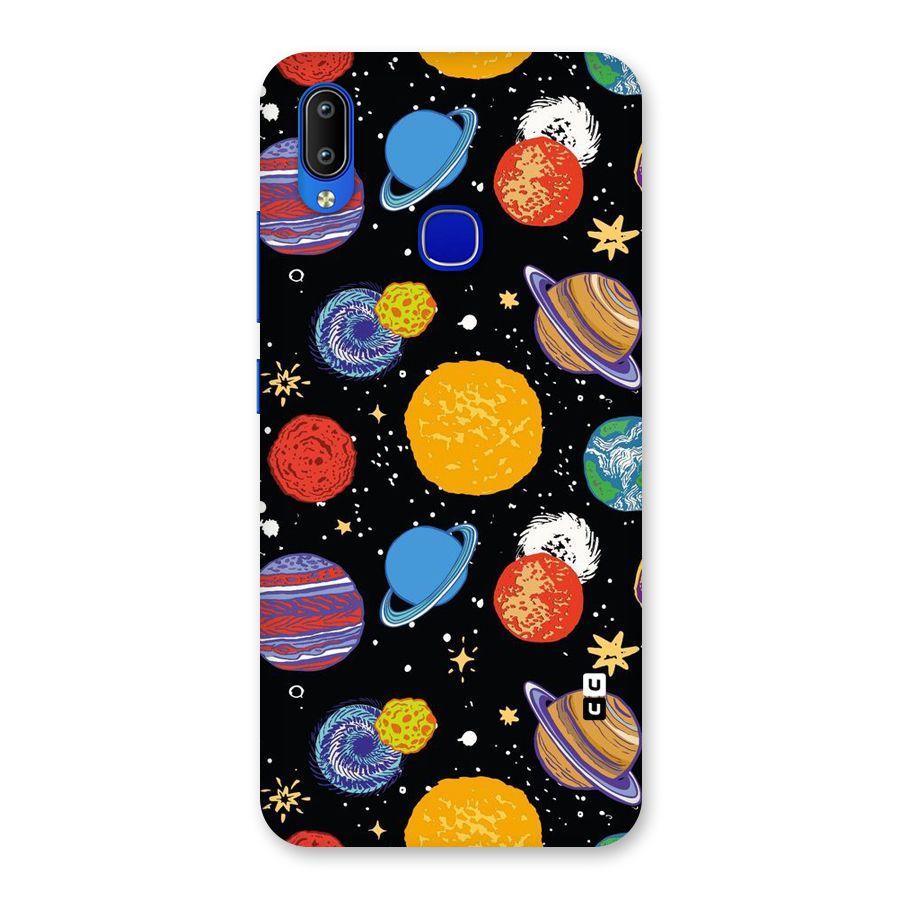 Designer Planets Back Case for Vivo Y91