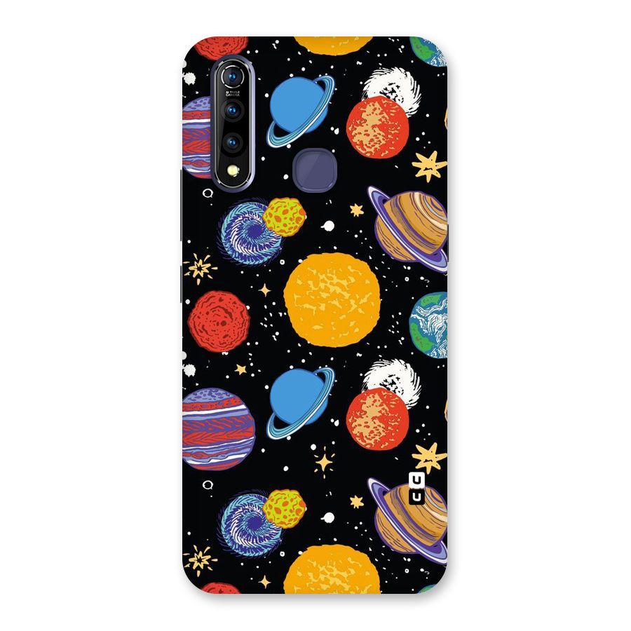 Designer Planets Back Case for Vivo Z1 Pro