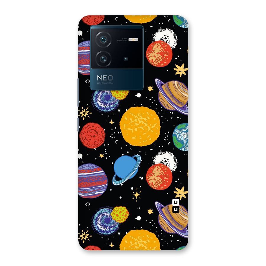 Designer Planets Back Case for Vivo iQOO Neo 6 5G