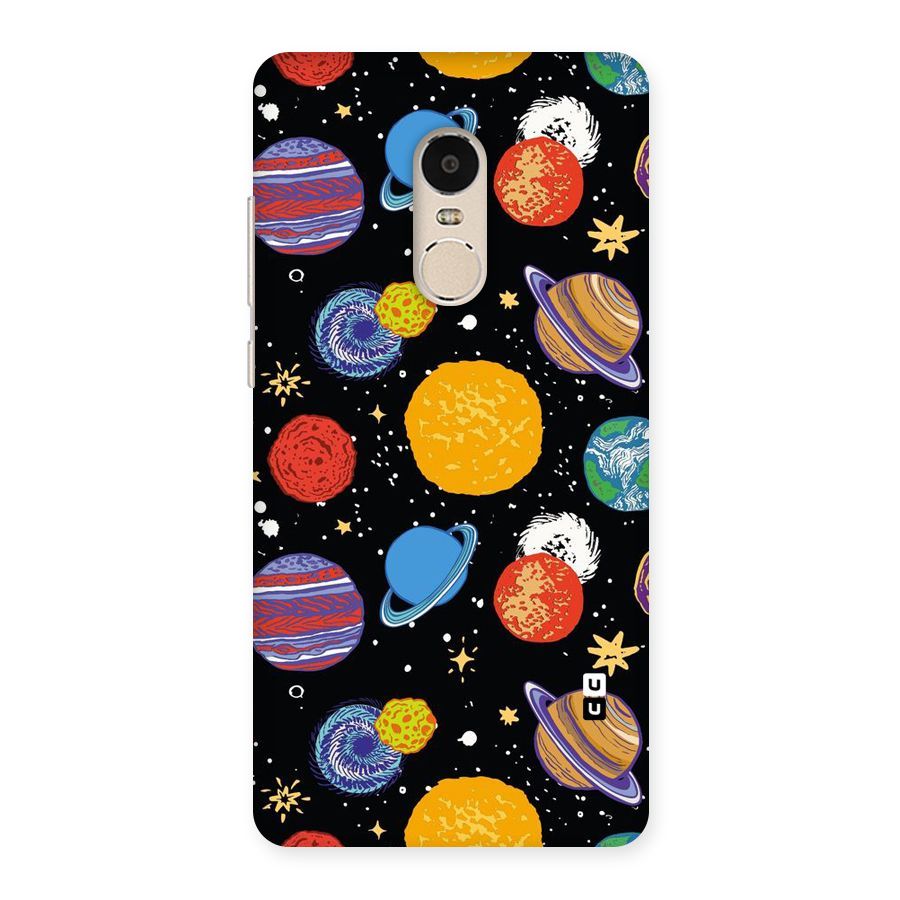Designer Planets Back Case for Xiaomi Redmi Note 4