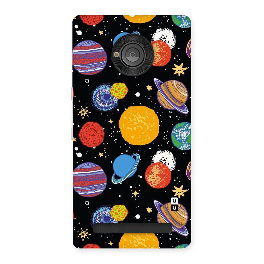 Designer Planets Back Case for Yu Yunique