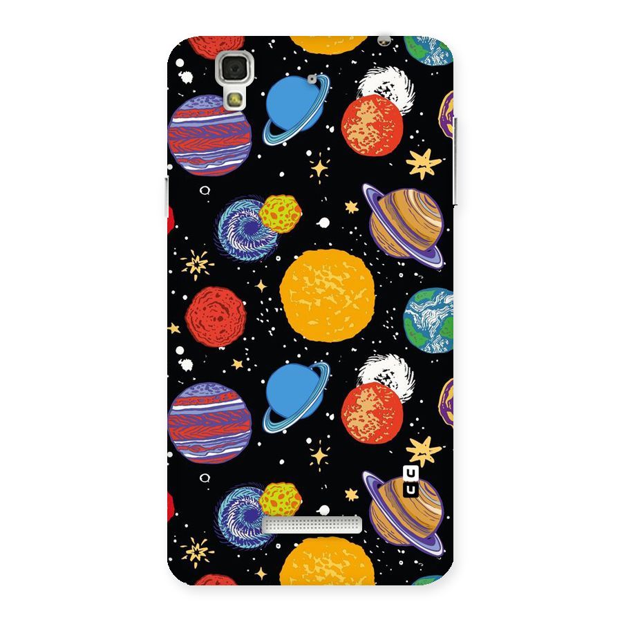 Designer Planets Back Case for Yu Yureka