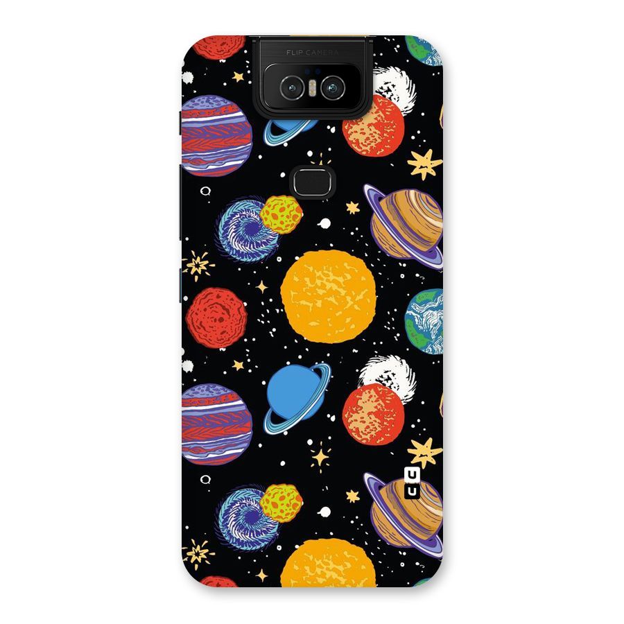 Designer Planets Back Case for Zenfone 6z
