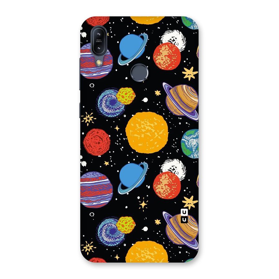 Designer Planets Back Case for Zenfone Max M2