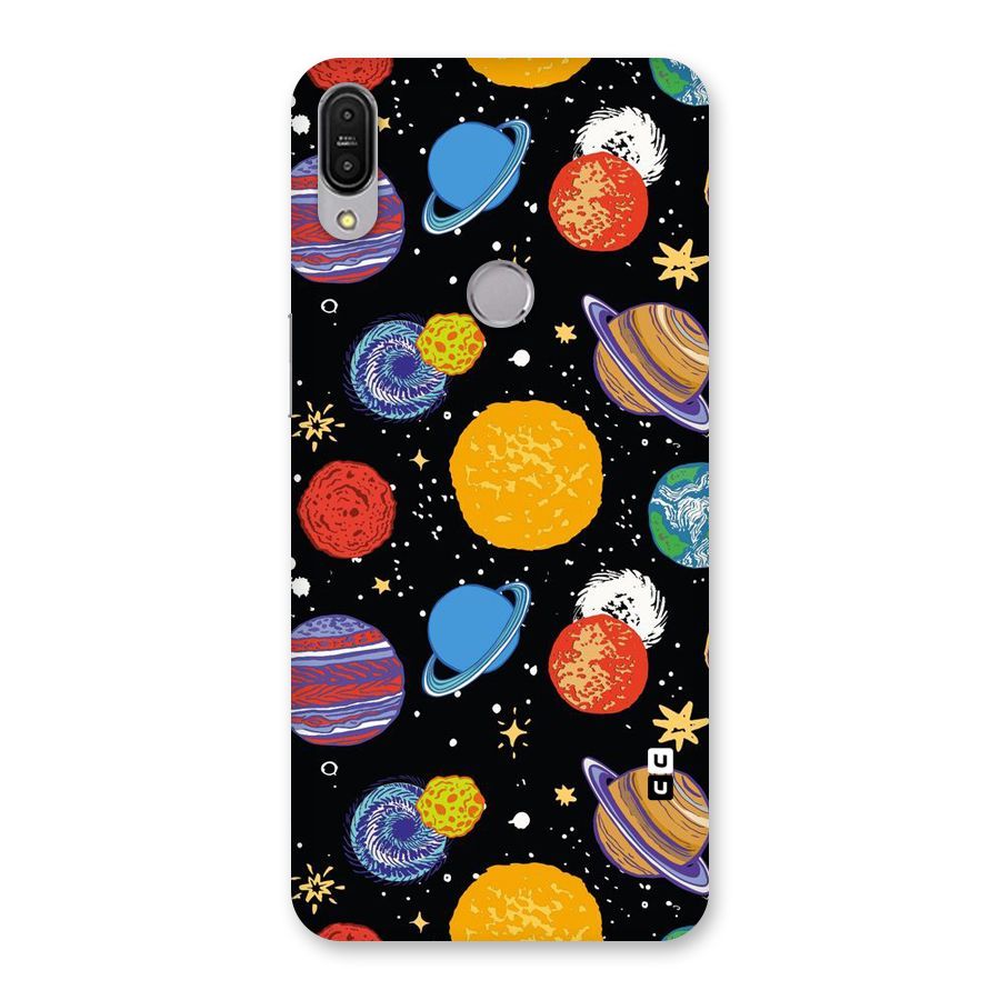 Designer Planets Back Case for Zenfone Max Pro M1