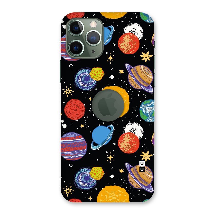 Designer Planets Back Case for iPhone 11 Pro Logo  Cut
