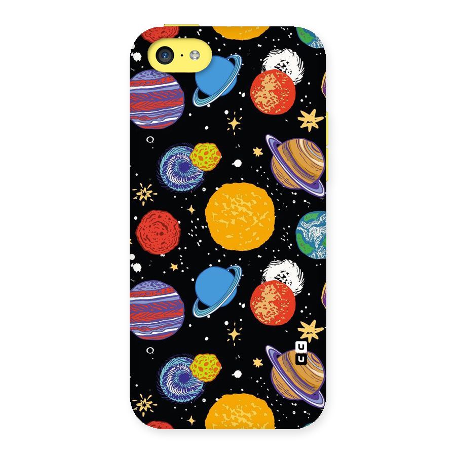 Designer Planets Back Case for iPhone 5C