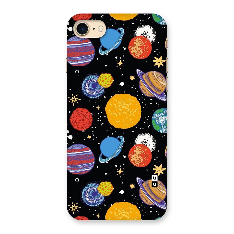 Designer Planets Back Case for iPhone 7