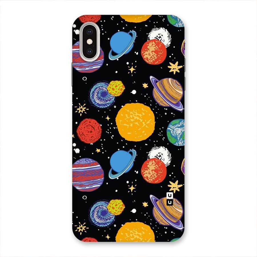 Designer Planets Back Case for iPhone XS Max