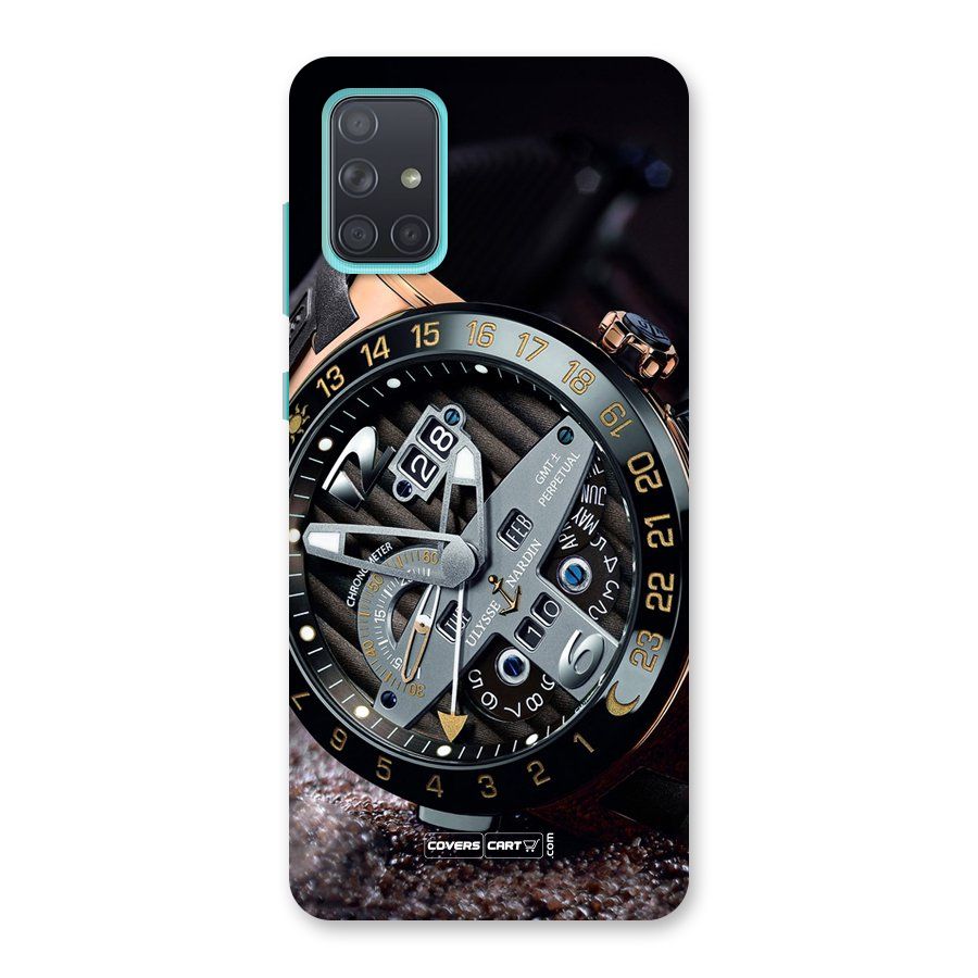 Designer Stylish Watch Back Case for Galaxy A71