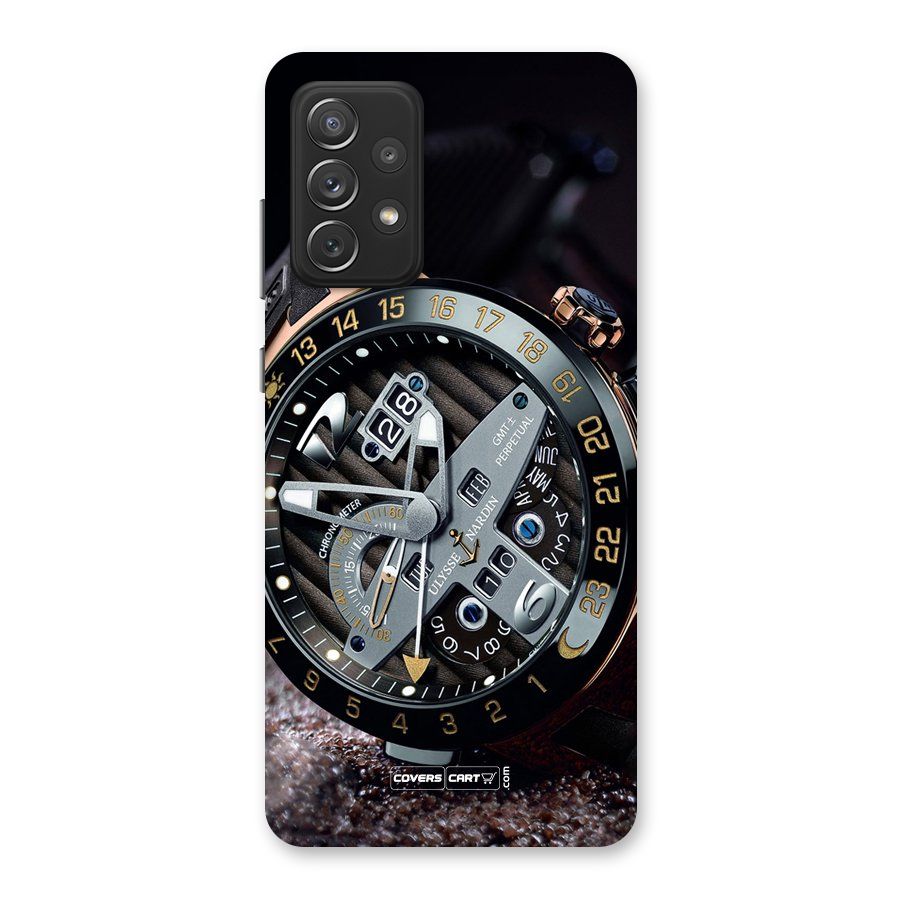 Designer Stylish Watch Back Case for Galaxy A72