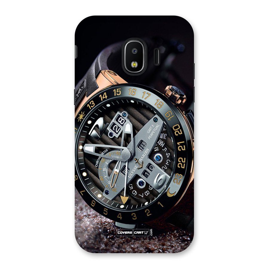 Designer Stylish Watch Back Case for Galaxy J2 Pro 2018