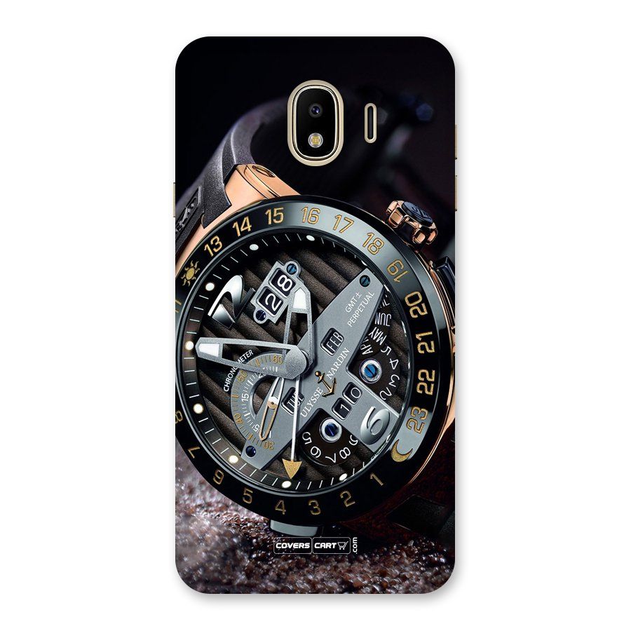 Designer Stylish Watch Back Case for Galaxy J4
