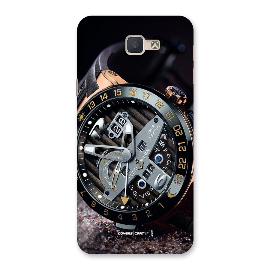 Designer Stylish Watch Back Case for Galaxy J5 Prime
