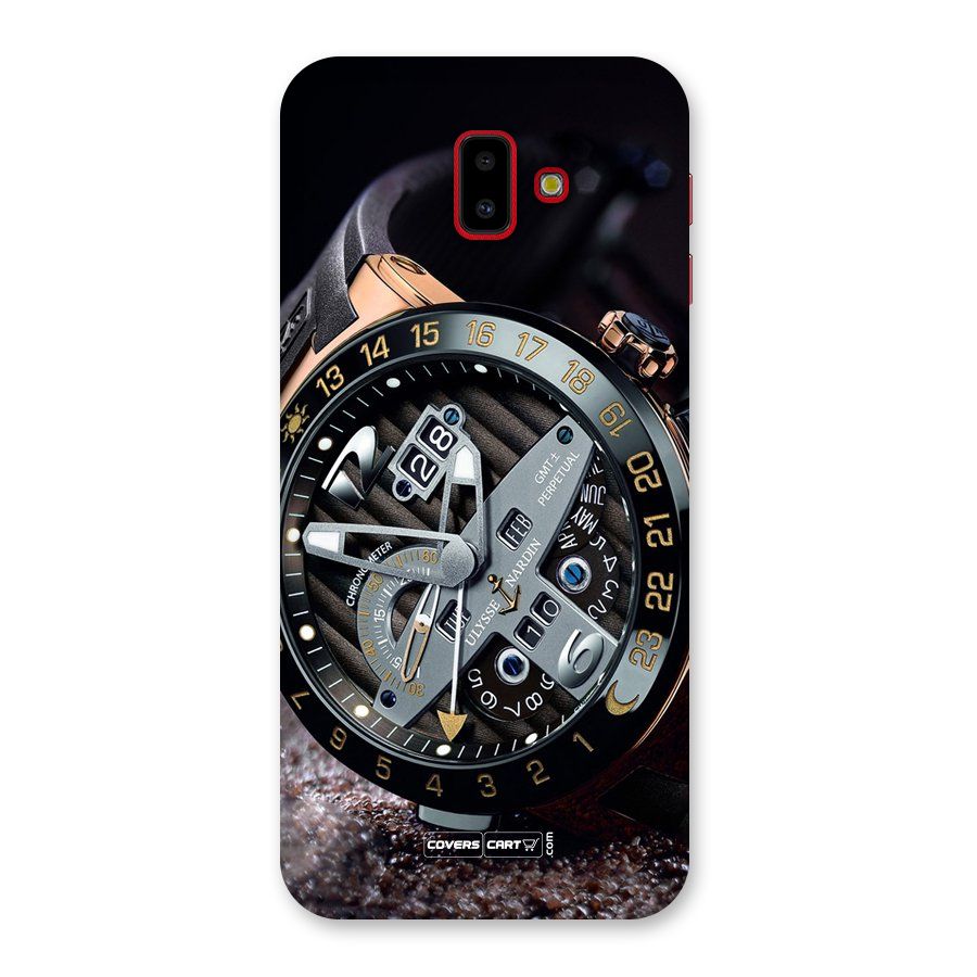 Designer Stylish Watch Back Case for Galaxy J6 Plus