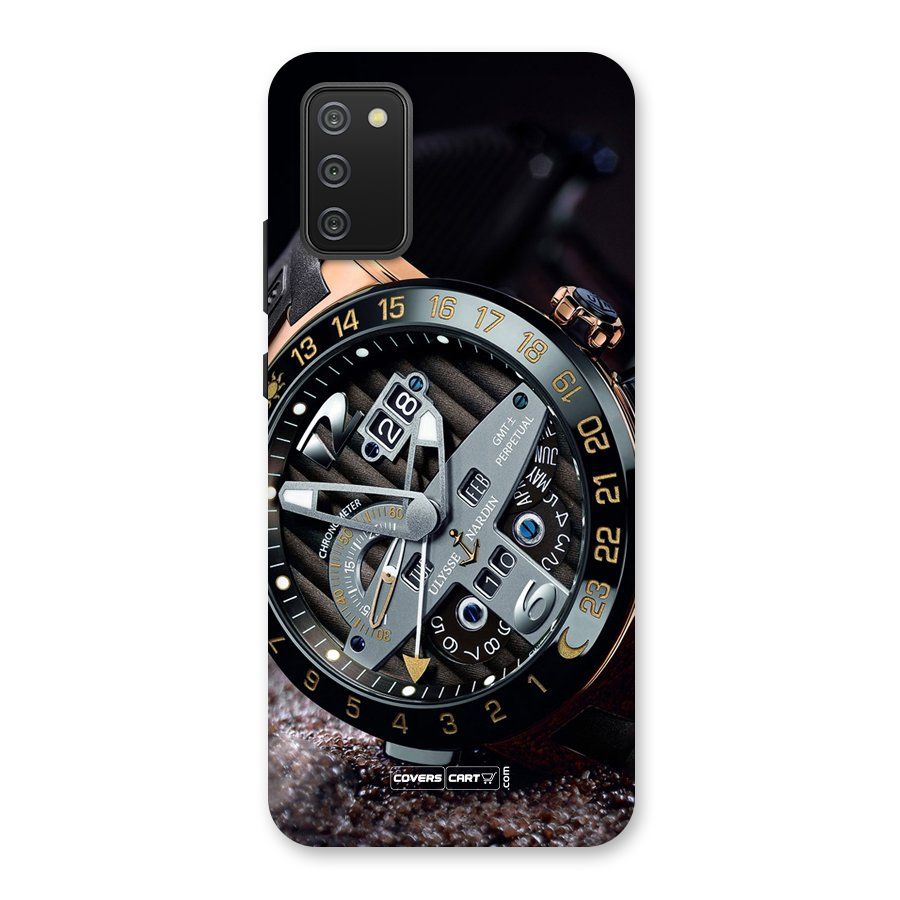 Designer Stylish Watch Back Case for Galaxy M02s