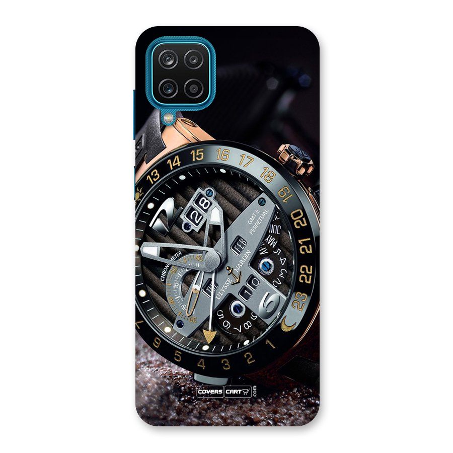 Designer Stylish Watch Back Case for Galaxy M12