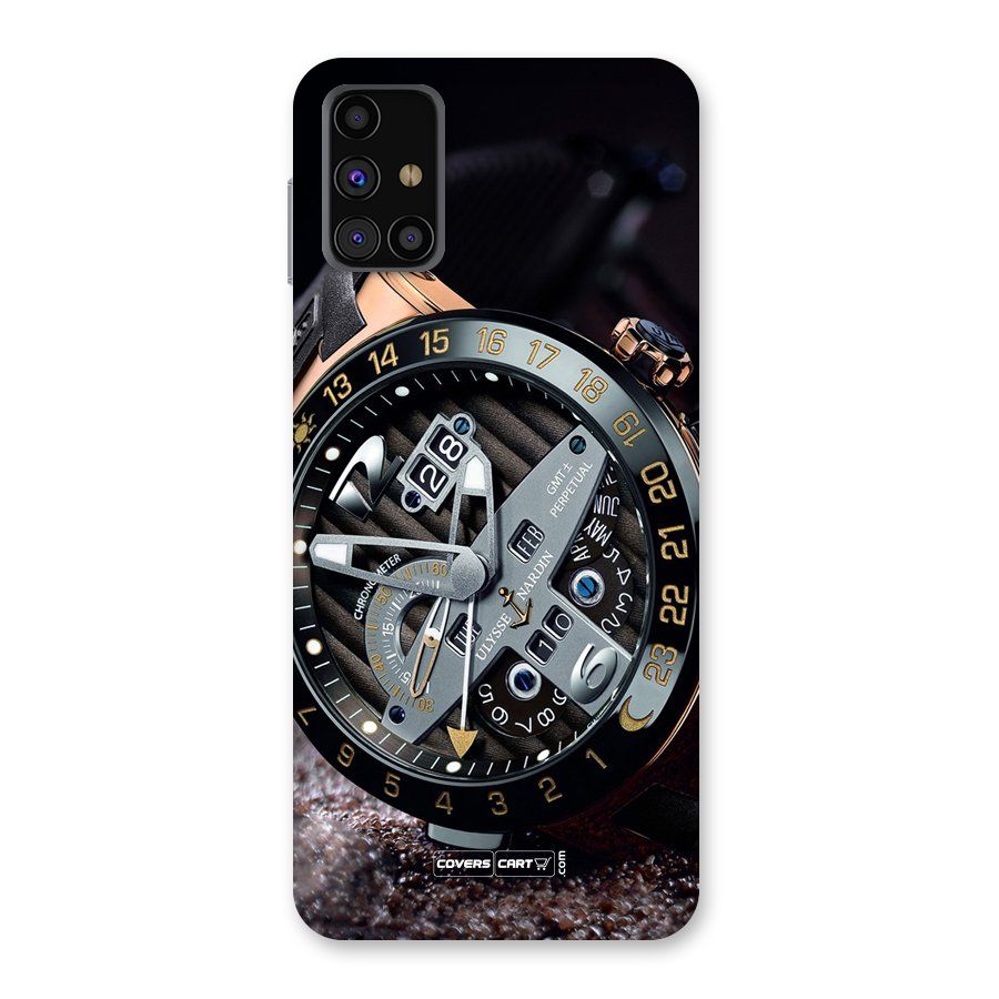 Designer Stylish Watch Back Case for Galaxy M31s