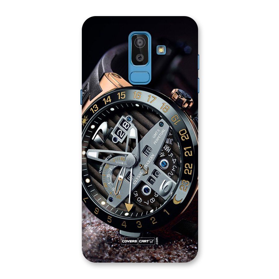 Designer Stylish Watch Back Case for Galaxy On8 (2018)